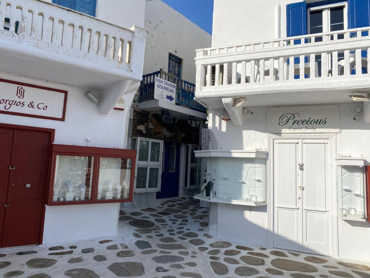 Budget Downtown Apartment- Harma I Mykonos Town Kültér fotó