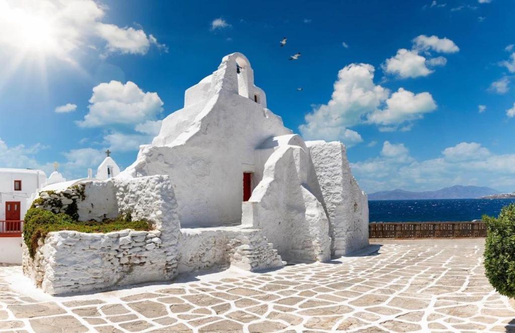 Budget Downtown Apartment- Harma I Mykonos Town Kültér fotó