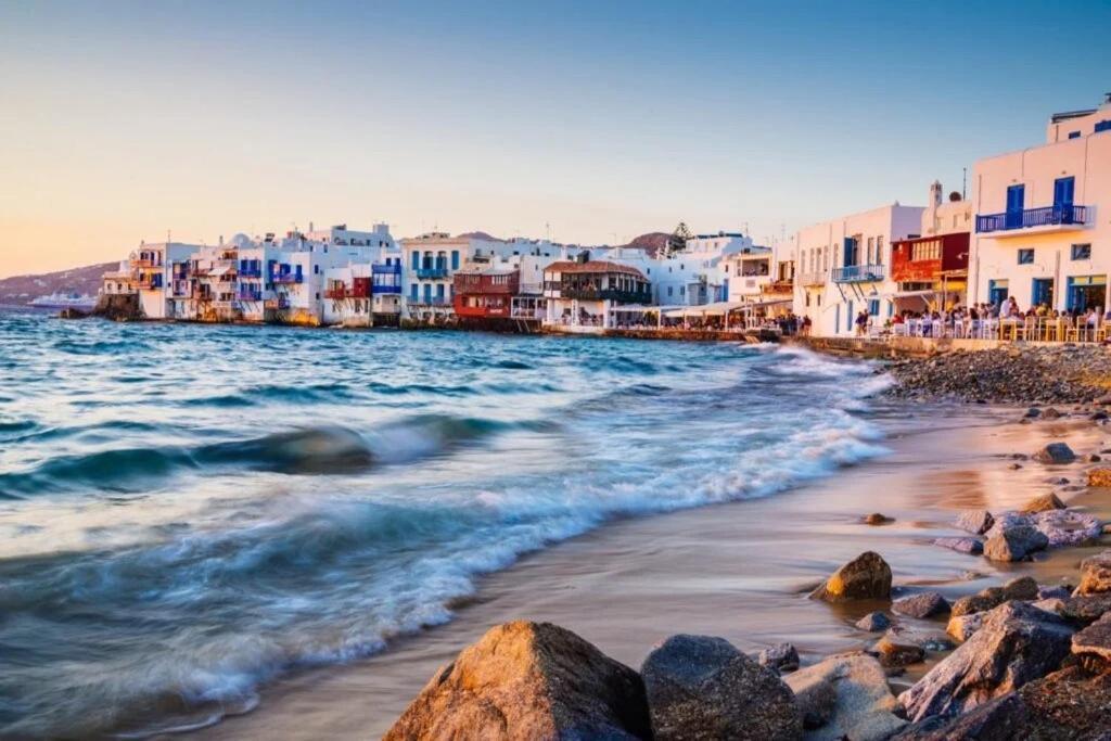 Budget Downtown Apartment- Harma I Mykonos Town Kültér fotó